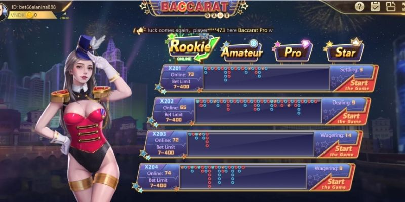 Giới thiệu game bài Baccarat