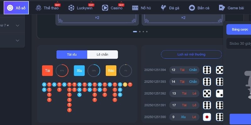 Những lưu ý khi chơi xổ số Sicbo